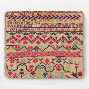 Stickereiprobenehmer Mousepad