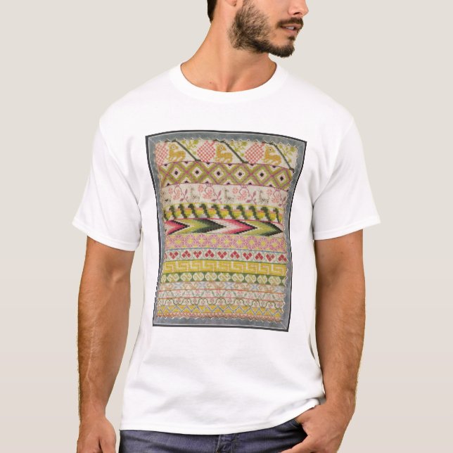 Stickereiprobenehmer T-Shirt (Vorderseite)