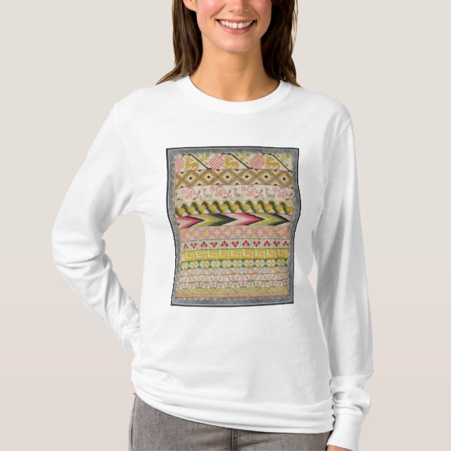 Stickereiprobenehmer T-Shirt (Vorderseite)