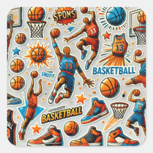 Stickers Basketball unheimlich Halloween