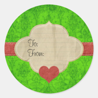 Stickers Begrenzte Ausgabe Noel "from-to" Nr. 3