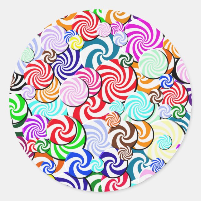 Stickers - Candy Collage (Vorderseite)