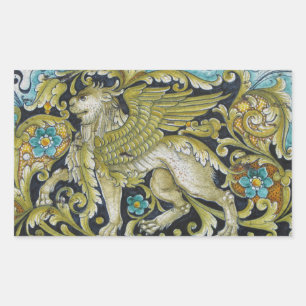 Stickers — Deruta Tile Lion