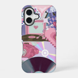 Stickers für die coole Ästhetik Y2K/90 iPhone 16 Hülle