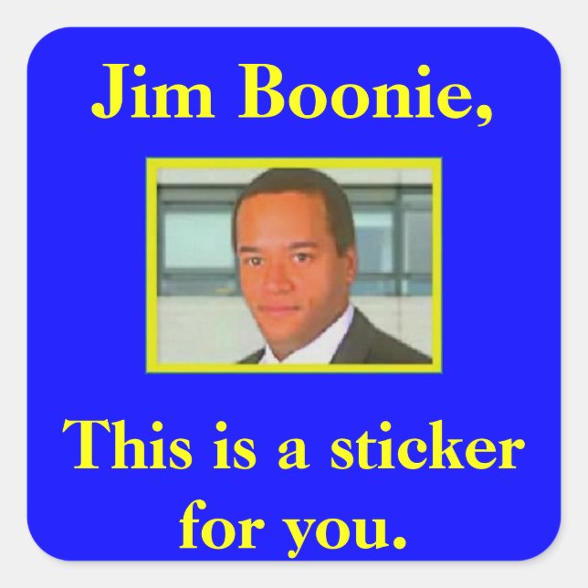 Stickers für Jim Boonie (Vorderseite)