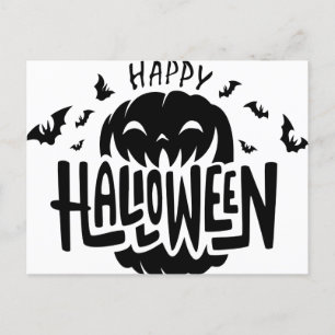 Stickers glückliches Halloween Postkarte