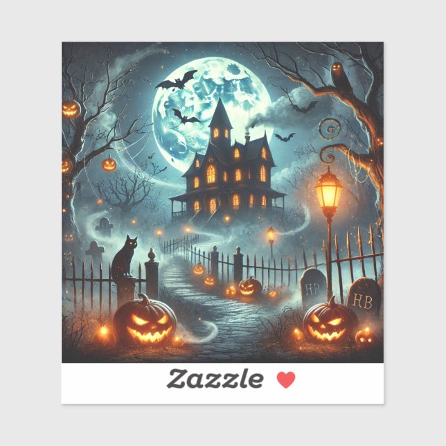 Stickers Halloween Aufkleber (Blatt)