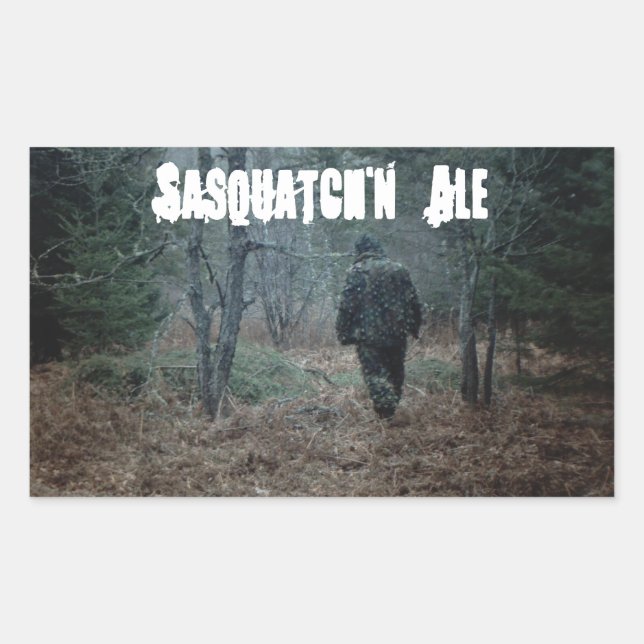 STICKERS Homebrewing Beer Homebrew Sasquatch'n Fun (Vorderseite)