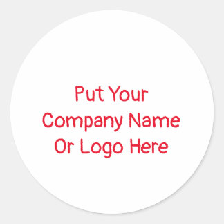 Stickers&Labels(Ihr eigenes Design) Runder Aufkleber