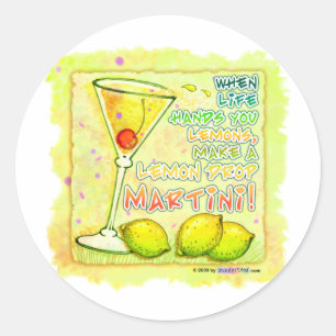 Stickers - Lemon Drop Martini