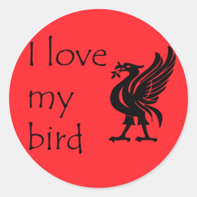 Stickers - Liverpool Liverbird (Vorderseite)