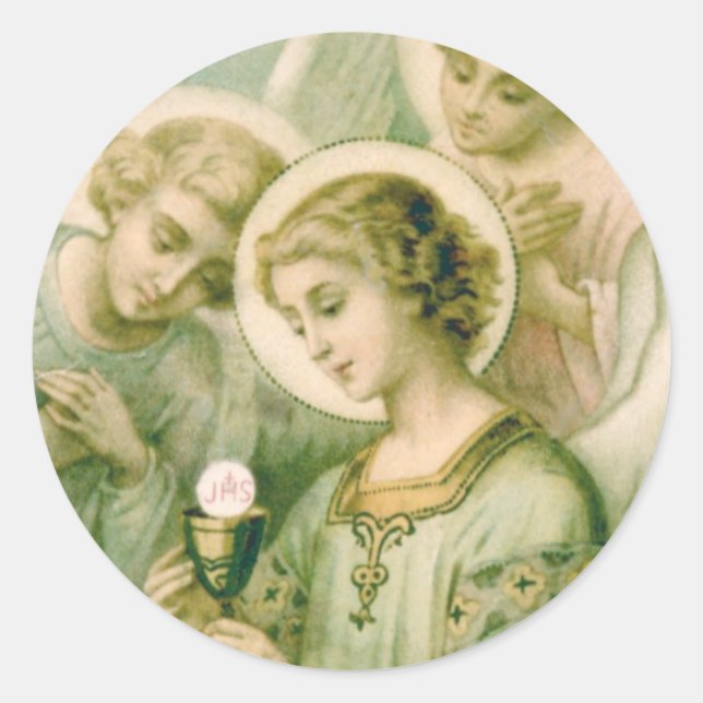 Stickers: Mein Soul verleiht den Schleier Runder Aufkleber (Vorderseite)