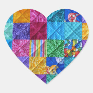 Stickers "Patchwork Heart"