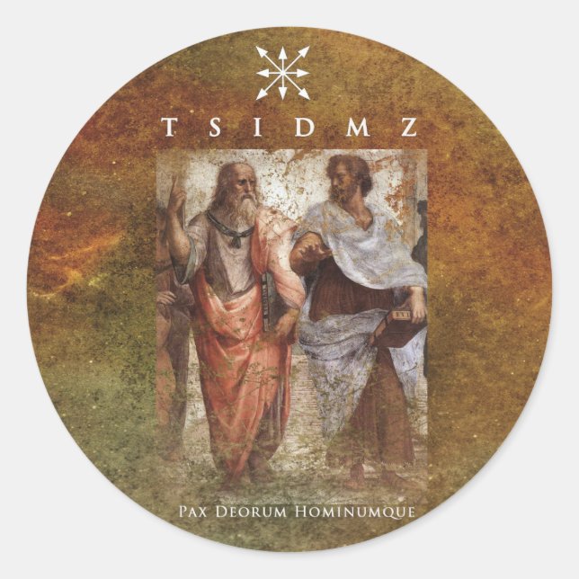 Stickers „Pax Deorum Hominumque " (Vorderseite)