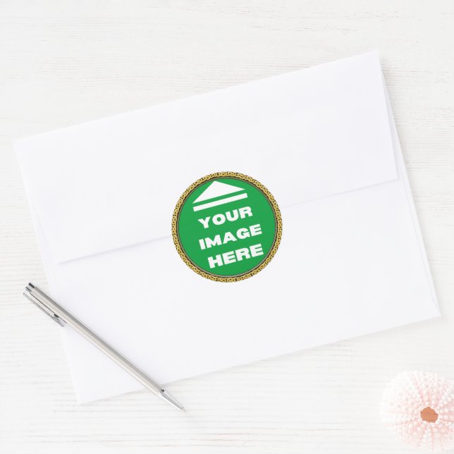 Stickers - Personalisiert - Bild hinzufügen / Text (Umschlag)