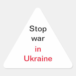 Stickers stoppen Krieg in der Ukraine