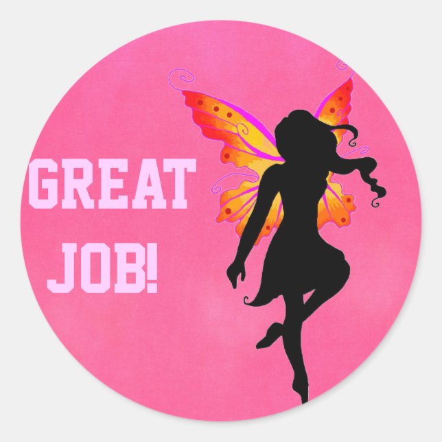 Stickers: Tolle Job Fee Sticker (Vorderseite)