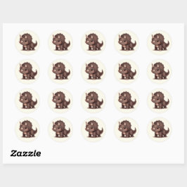 Stickers Triceratops - Kammli Friends Collection
