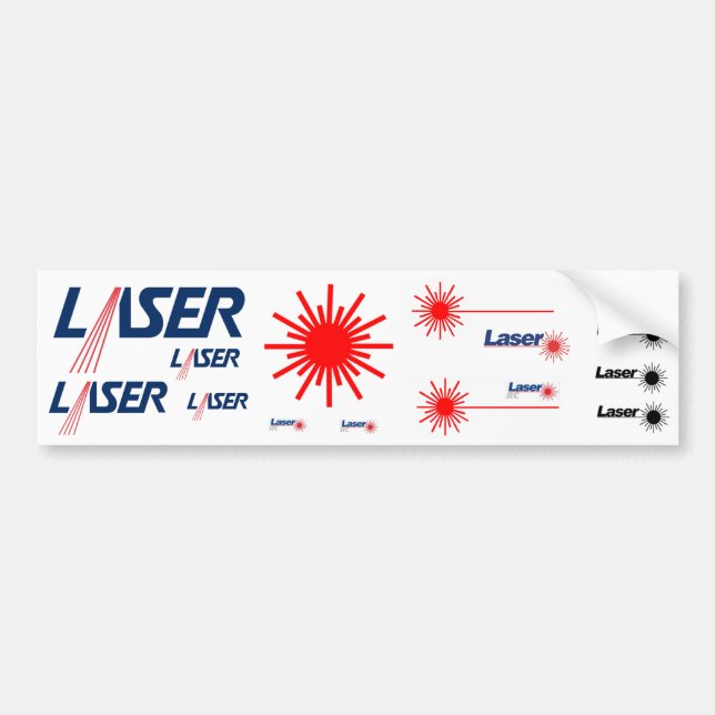 StickerSatz n°4laser Autoaufkleber (Vorne)