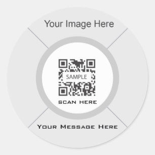 Stickervorlage Allgemein 2 Runder Aufkleber