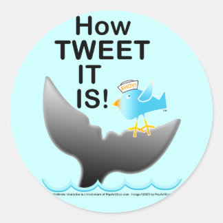 Stickervorlage Runder Aufkleber