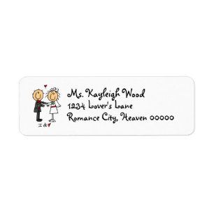 Stickfigur Bride & Groom