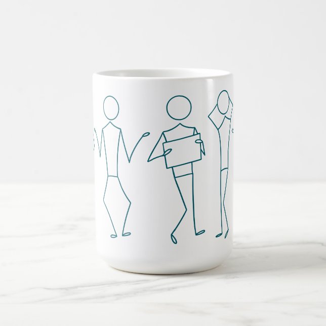 Stickman Collection Tasse Set (Mittel)