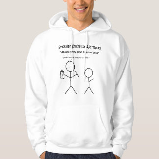 Stickman erste Hilfe Hoodie