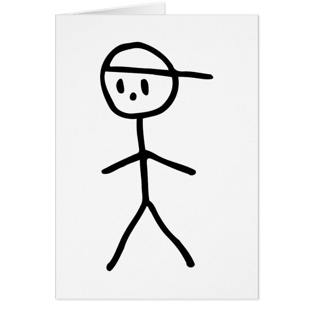 Stickman Junge (Vorne)