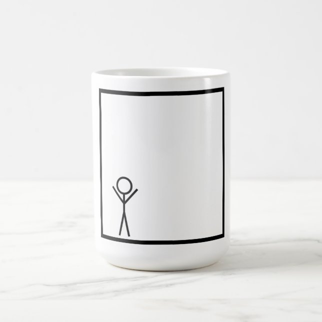 Stickman Kaffeetasse (Mittel)