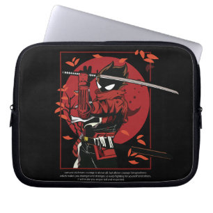 Stickman Samurai Laptopschutzhülle