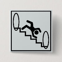 Stickman Treppe - Gefahr