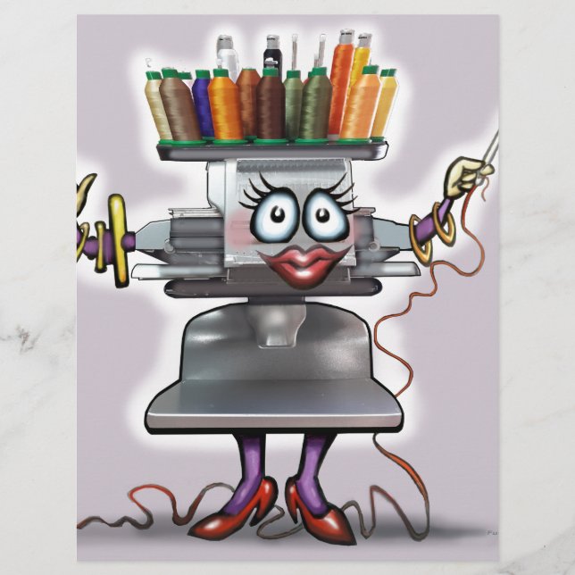 Stickmuster (Vorderseite)