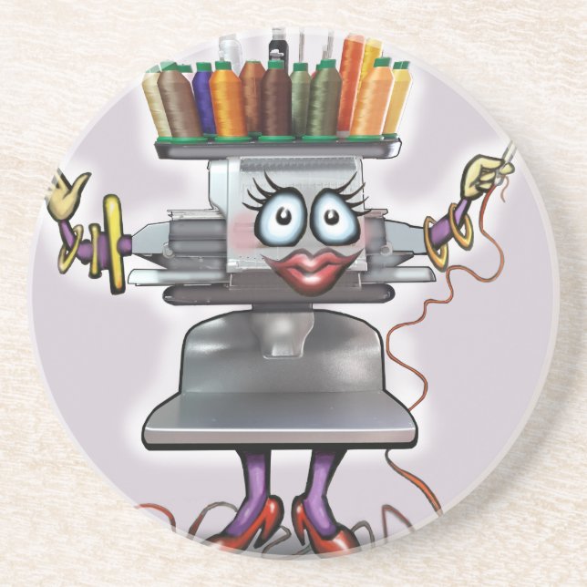 Stickmuster Getränkeuntersetzer (Vorne)