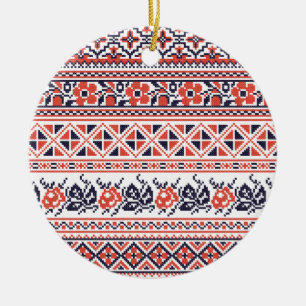 Stickmuster Keramikornament
