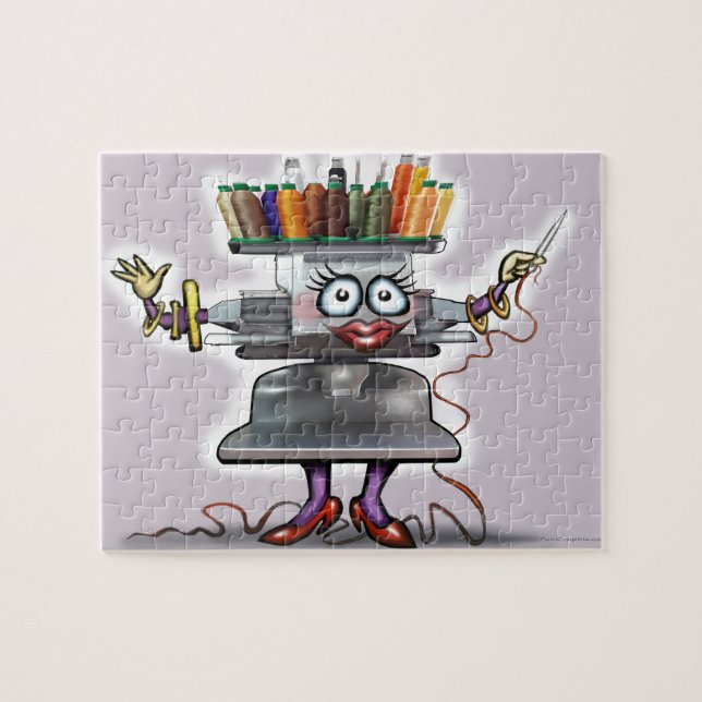 Stickmuster Puzzle (Horizontal)
