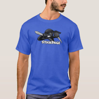 StickPage - verrücktes Ninja T-Shirt