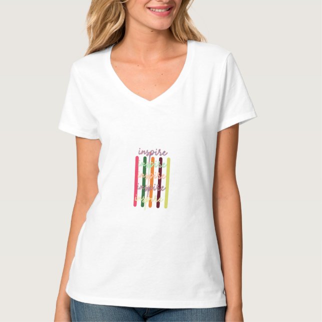 Sticks für Inspiration T - Shirt (Vorderseite)