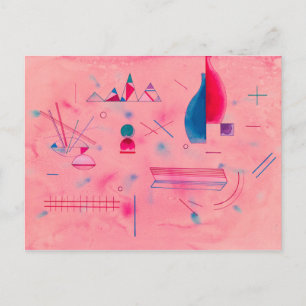 Sticks, The Rose, 1933 von Wassily Kandinsky Postkarte