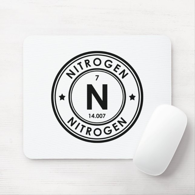 Stickstoff-Element-Maus-Pad Mousepad (Mit Mouse)