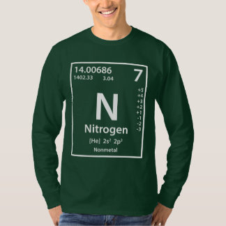 Stickstoff-Element (weiß) T-Shirt