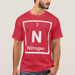 Stickstoff - N - Periodischer Elementkatalog - Wis T-Shirt