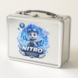Stickstoff von ATOMIVRA Metall Brotdose