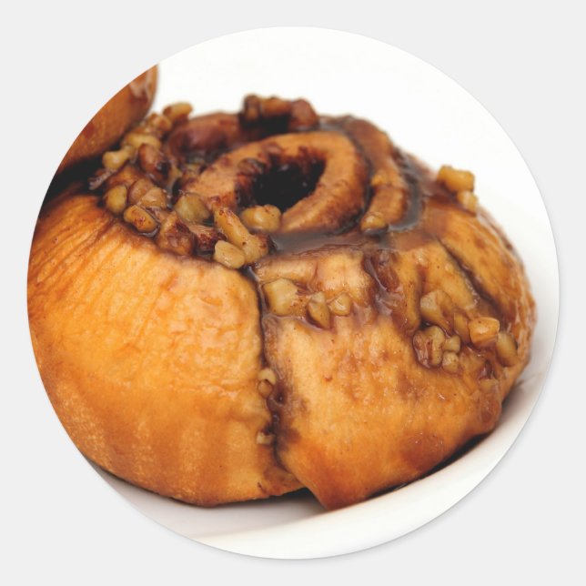 Sticky Bun Runder Aufkleber (Vorderseite)