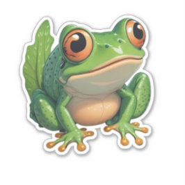 Sticky Frogs der ultimative dekorative Akzent Aufkleber