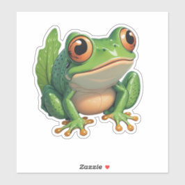 Sticky Frogs der ultimative dekorative Akzent Aufkleber