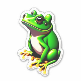 Sticky Frogs Perfekt für Scrapbooking Aufkleber