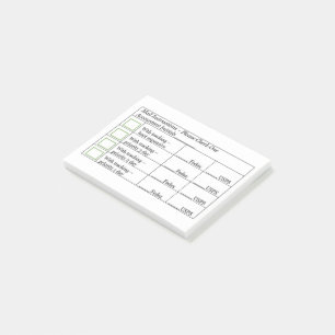 Sticky Notes - zum Versenden Post-it Klebezettel