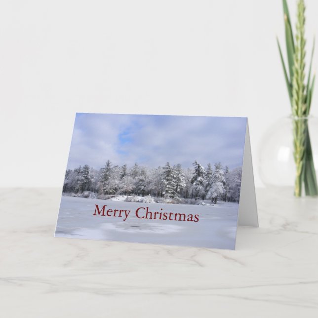 Sticky Snow 34 Weihnachten ~ Karte (Vorderseite)