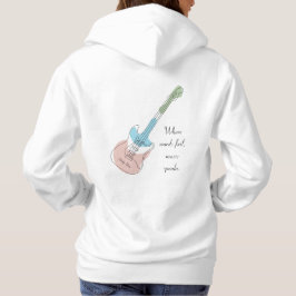 Sticky Tunes | Kaputzenshirt | Let Music Speak Hoodie